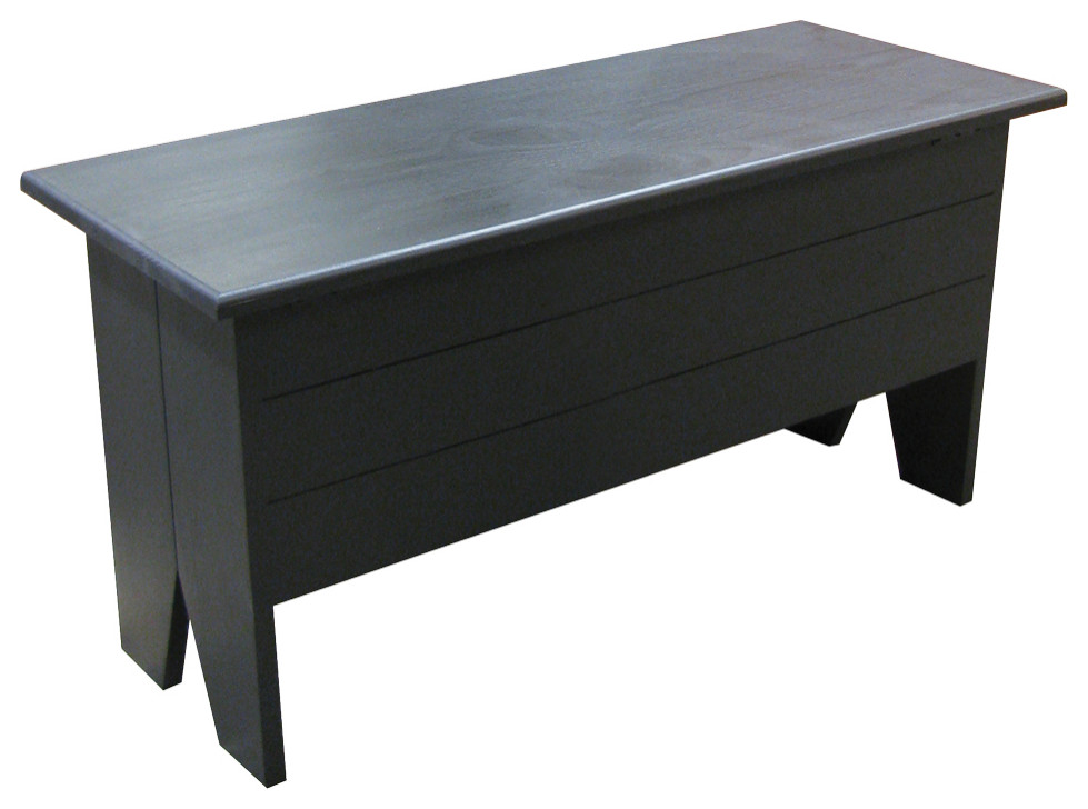 Wooden Storage Bench Transitional Accent And Storage Benches by