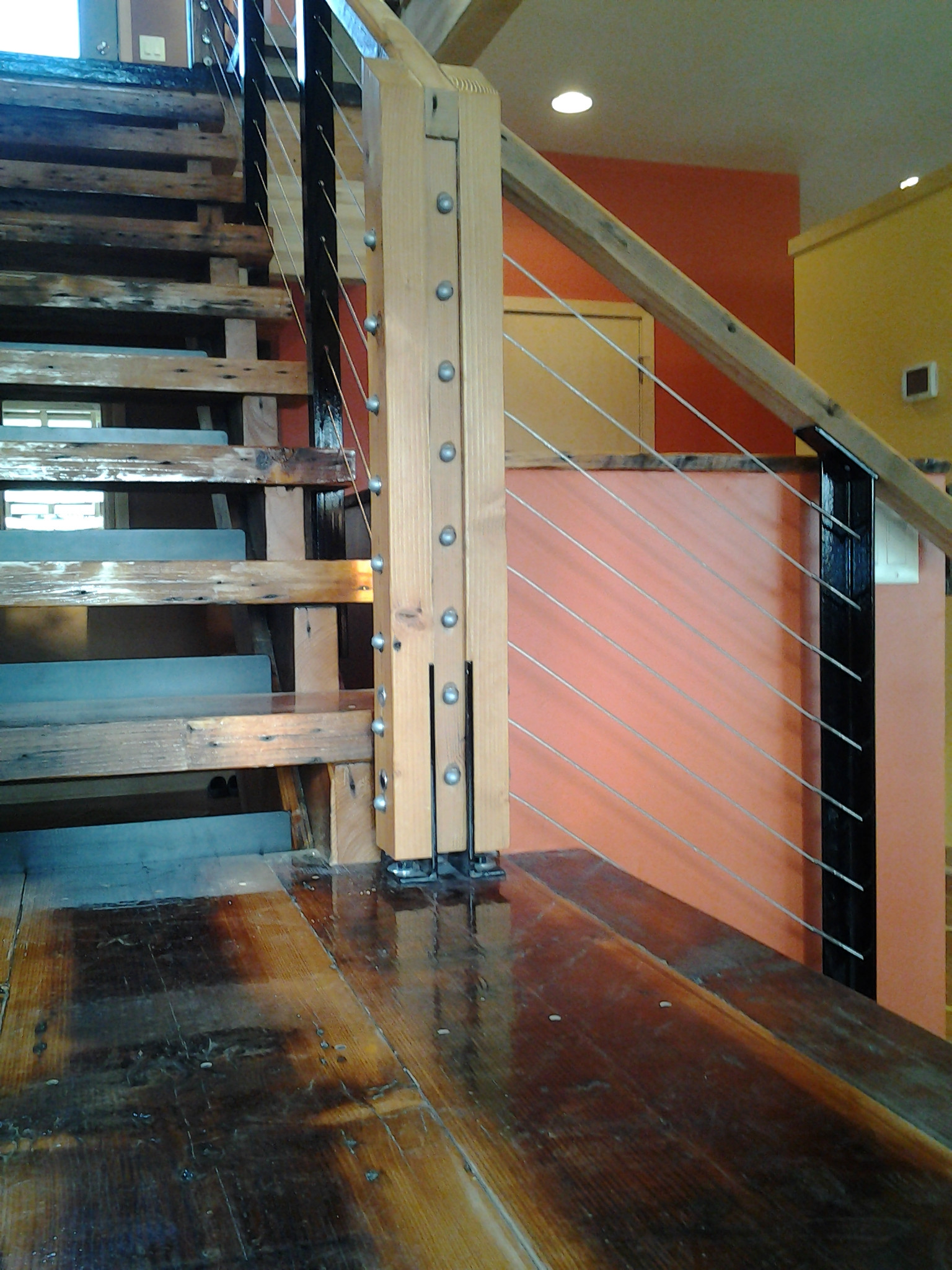 Recycled Doug Fir Staircase