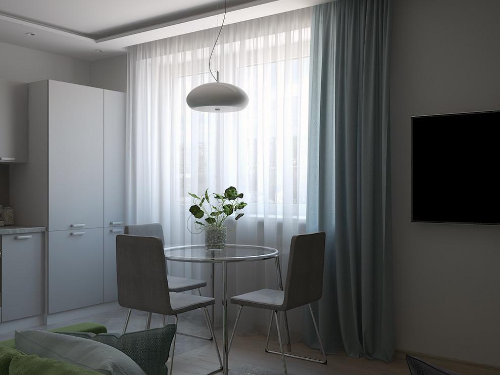 Интерьер с ажурной перегородкой