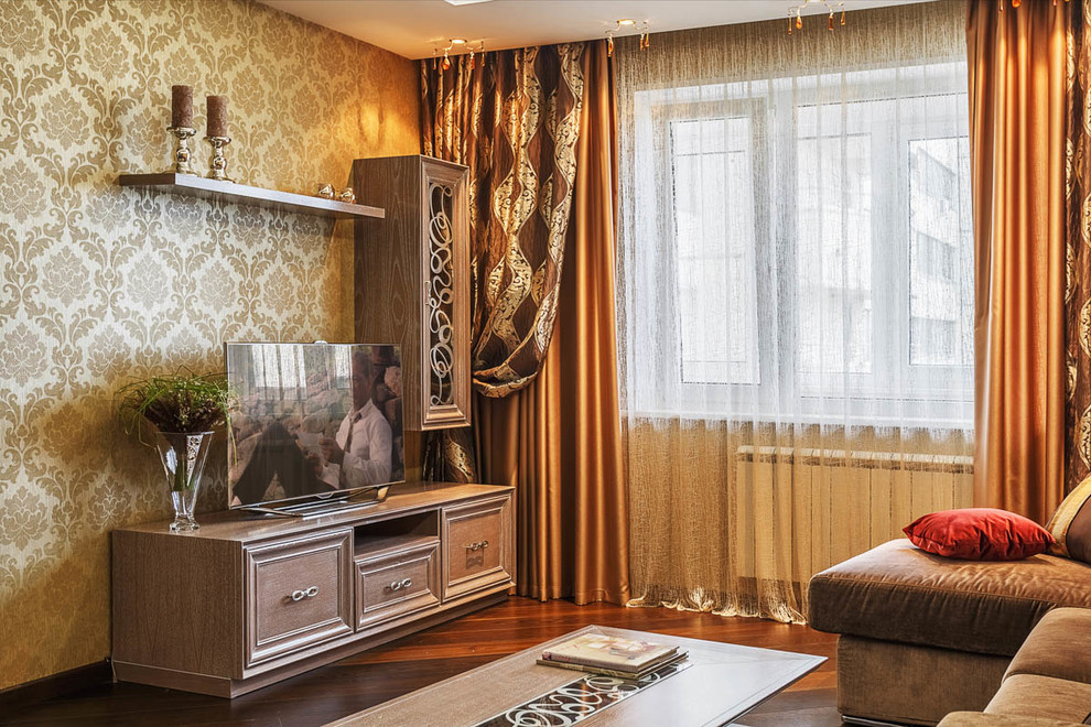 Уютная квартира в теплых тонах