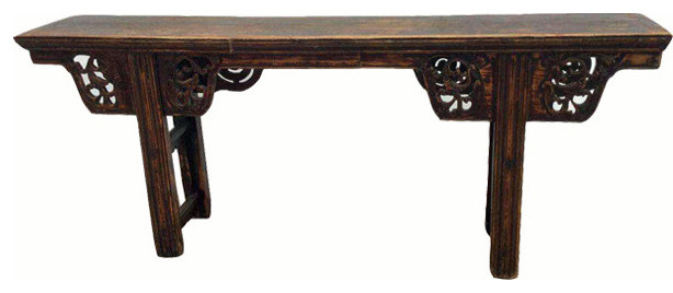 Consigned Antique Chinese Console Table Consigned Antique Chinese Console Table
