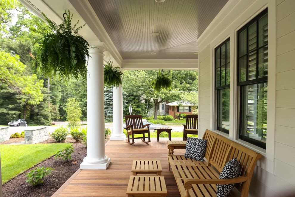 Custom wrap around porch