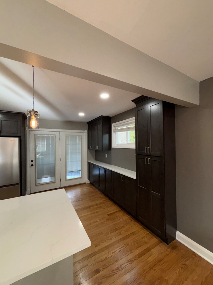Open concept kitchen