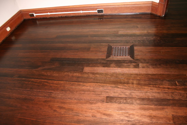 100 Year Old Douglas Fir Flooring Restoration Traditional