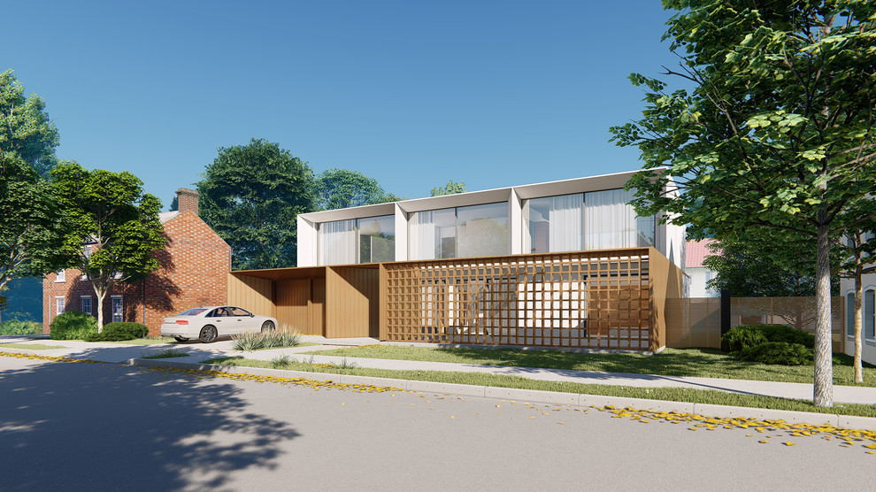 Двухэтажный жилой дом