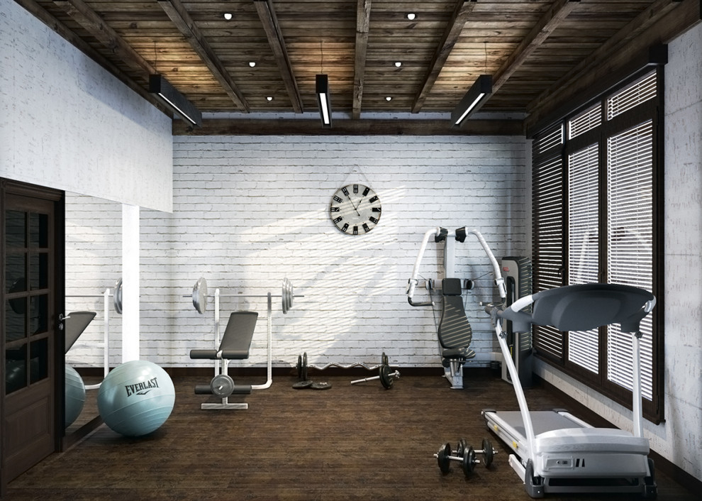 House in Pavlovsk | Gym | Bathroom