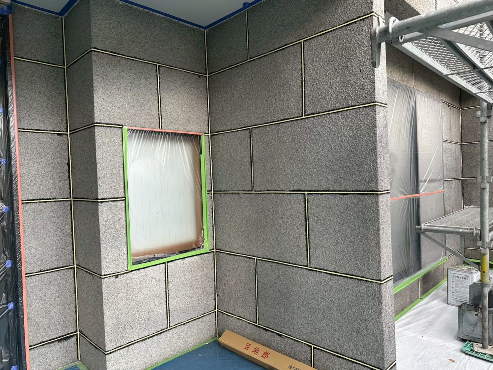 水元の外壁工事