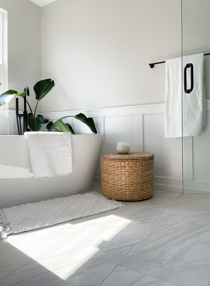 Indigo Accent Bath | Highlands Ranch, CO | Modern Bathroom Renovation