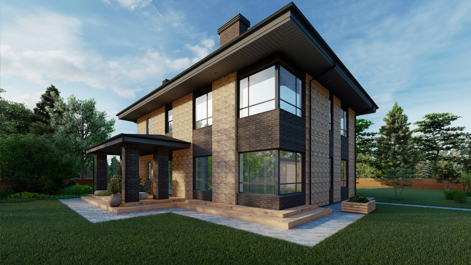 Кирпичный дом во Владимире