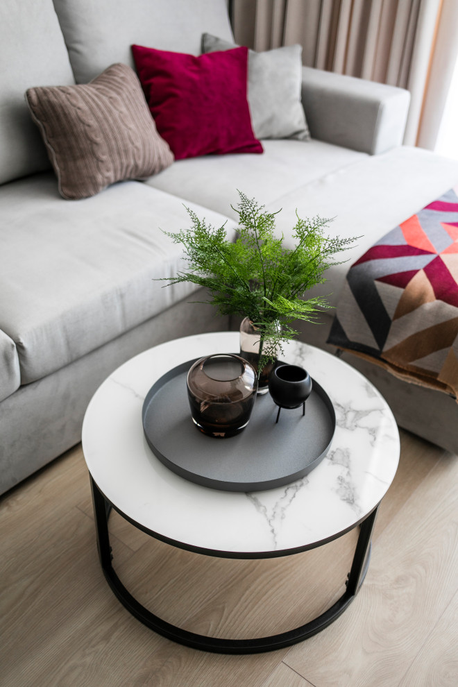 Однокомнатная квартира для молодой девушки. Ижевск, ЖК "Облака", 44 кв.м.