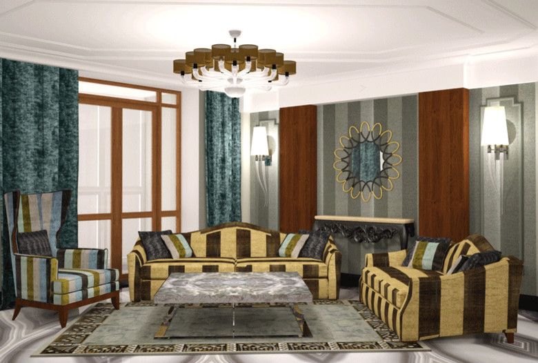 Как всегда шикарный Ар-деко