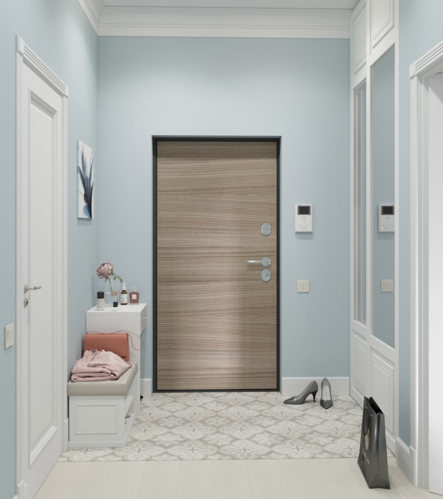 Студия в пастельных тонах