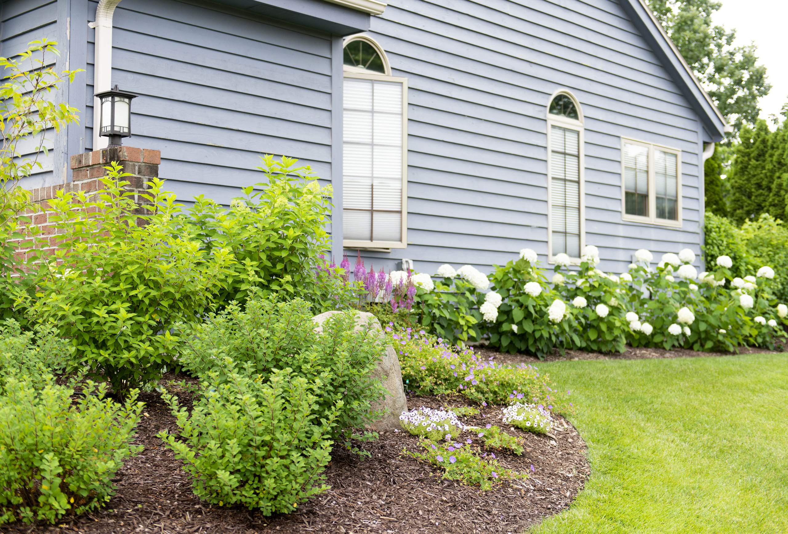 Asian Inspired Side Yard - New Berlin, WI