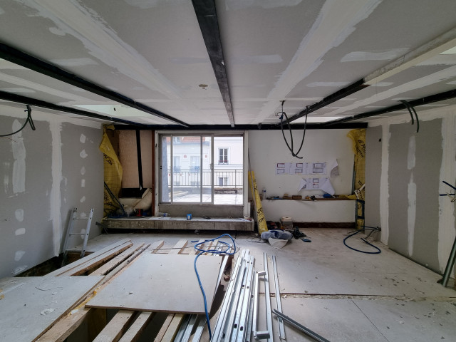 R&eacute;novation immeuble Asni&egrave;res sur Seine 