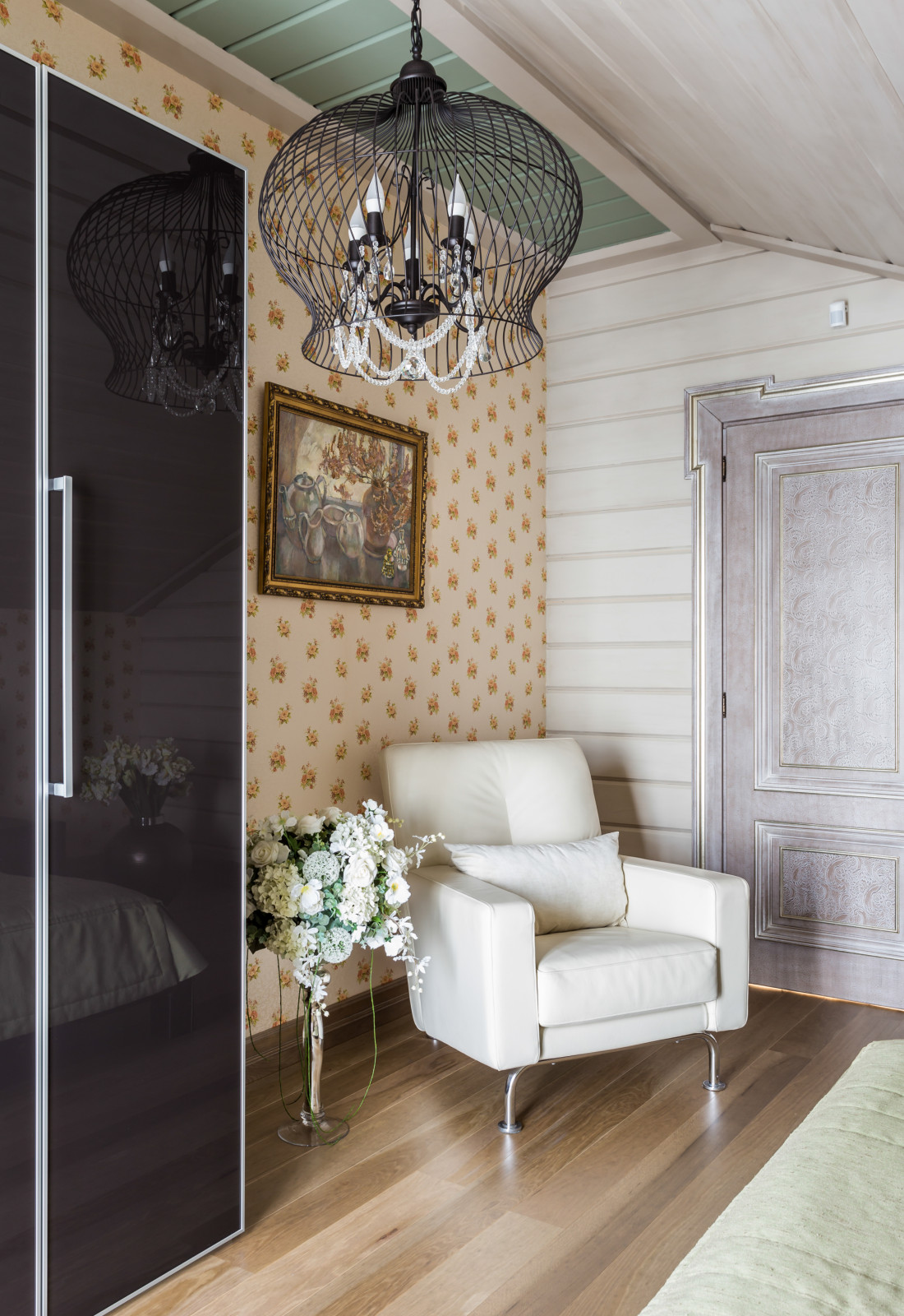 Интерьер загородного дома у моря