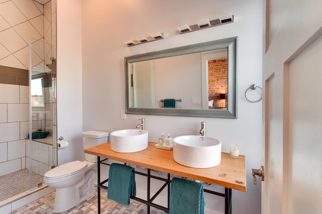 Illinois Ave transitional-bathroom