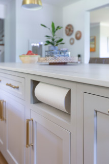 Built-In Cabinet Paper Towel Holder - Kitchen & Bath Design News