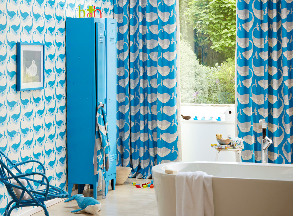 Детские коллекции тканей и обоев