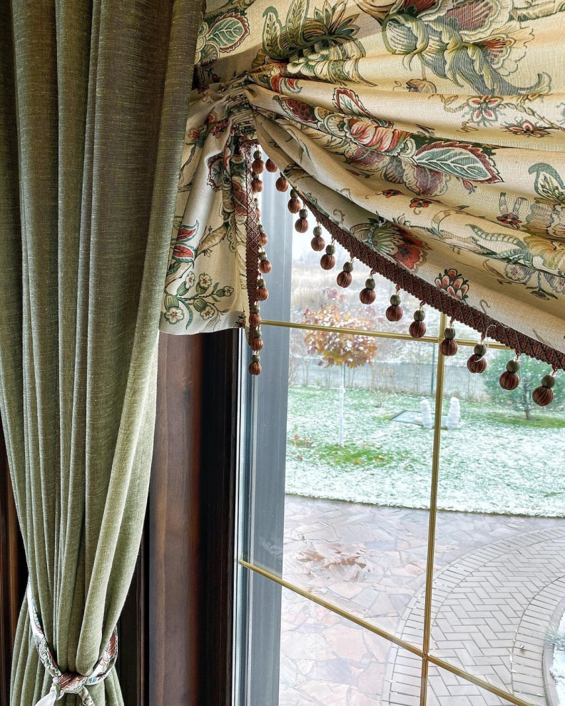 Кухня в загородном доме