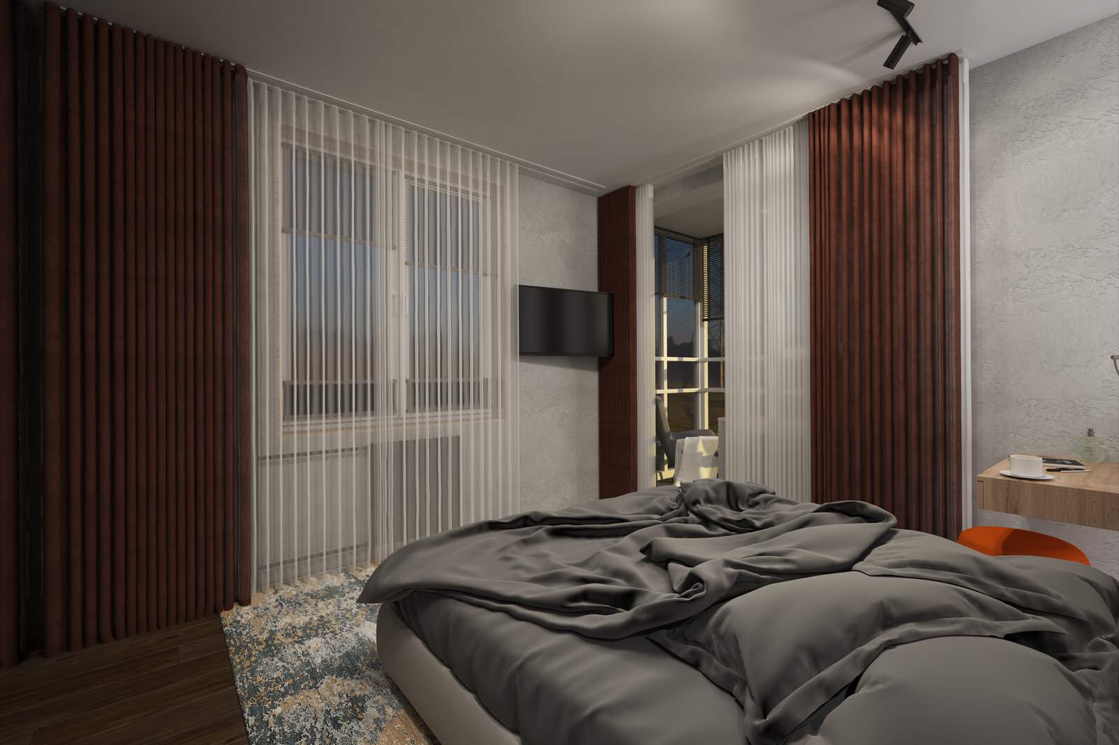 Квартира в стиле – барный лофт