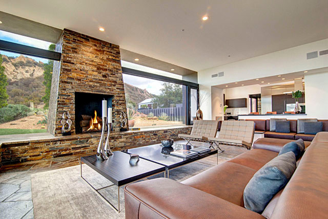Rancho Cielo contemporary-living-room