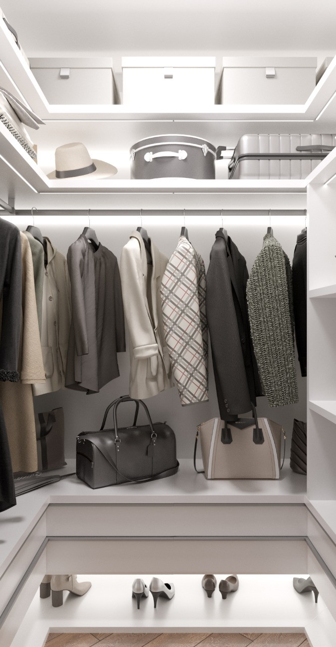 Лед и пламень. Гардеробная.