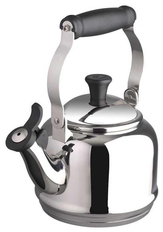 Le Creuset 1 1/4 Qt. Demi Kettle Stainless Steel Contemporary