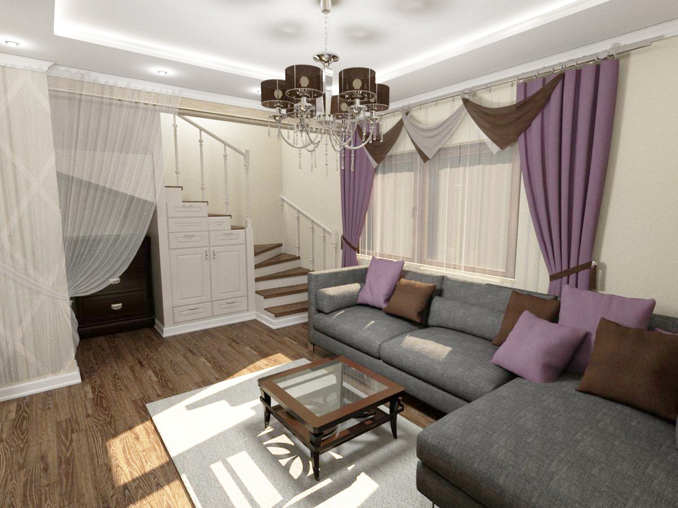 Коттедж В стиле современный Арт-Деко