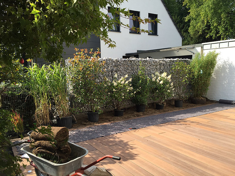 Klassische Terrasse in Düsseldorf