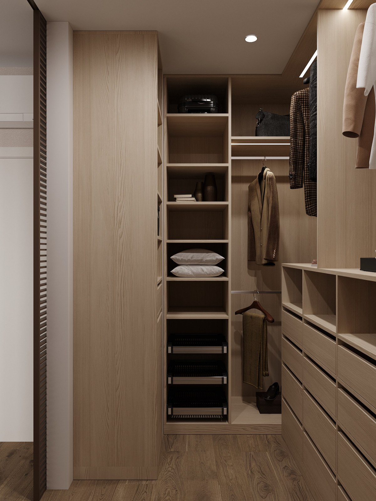 ЖК «Ultra City», квартира в стиле современный минимализм в теплой светлой гамме