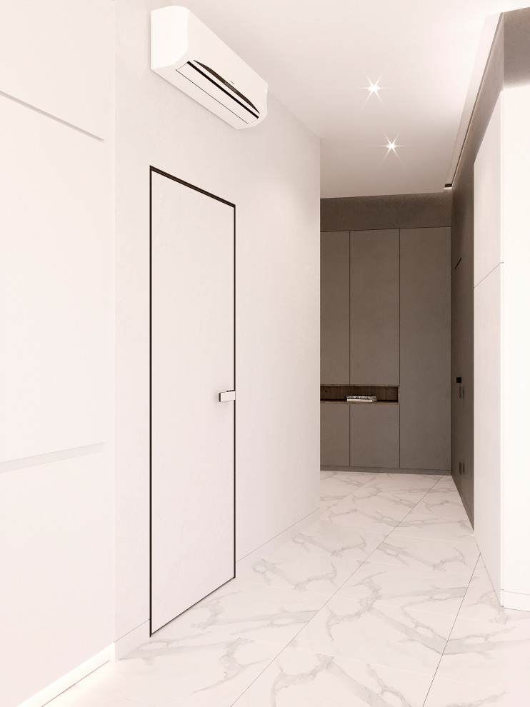 Свнетлый минималистичный интерьер