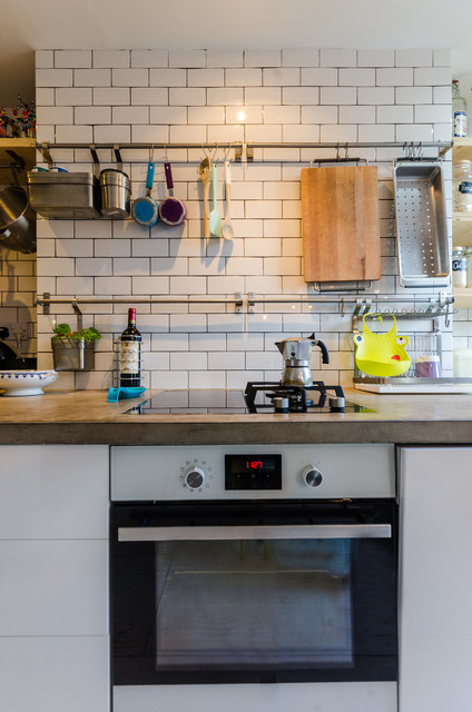 Hackney Flat eklektisk-koekken