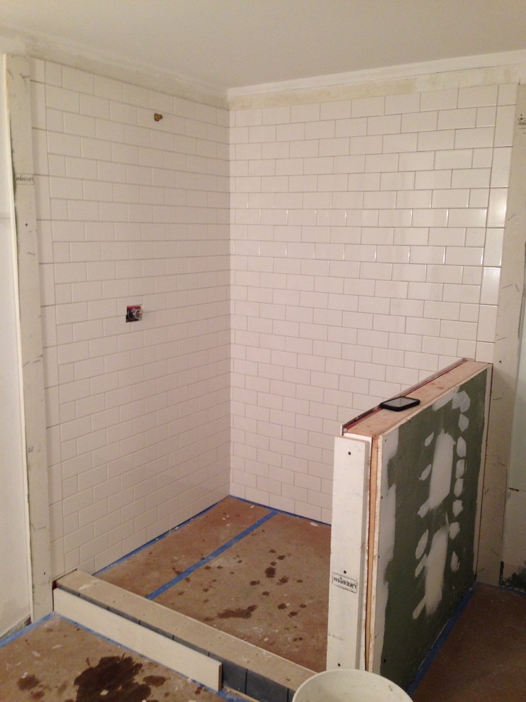 Do You Tile The Ceiling Of A Shower Room Flooring