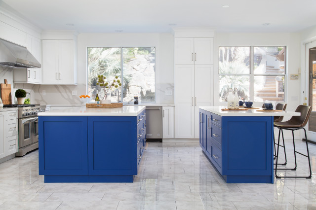 Mission Canyon- Kitchen Remodel minimalistisch-kueche