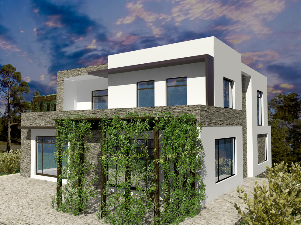 Архитектурные проекты. Частных дома, кафе, офисные здания