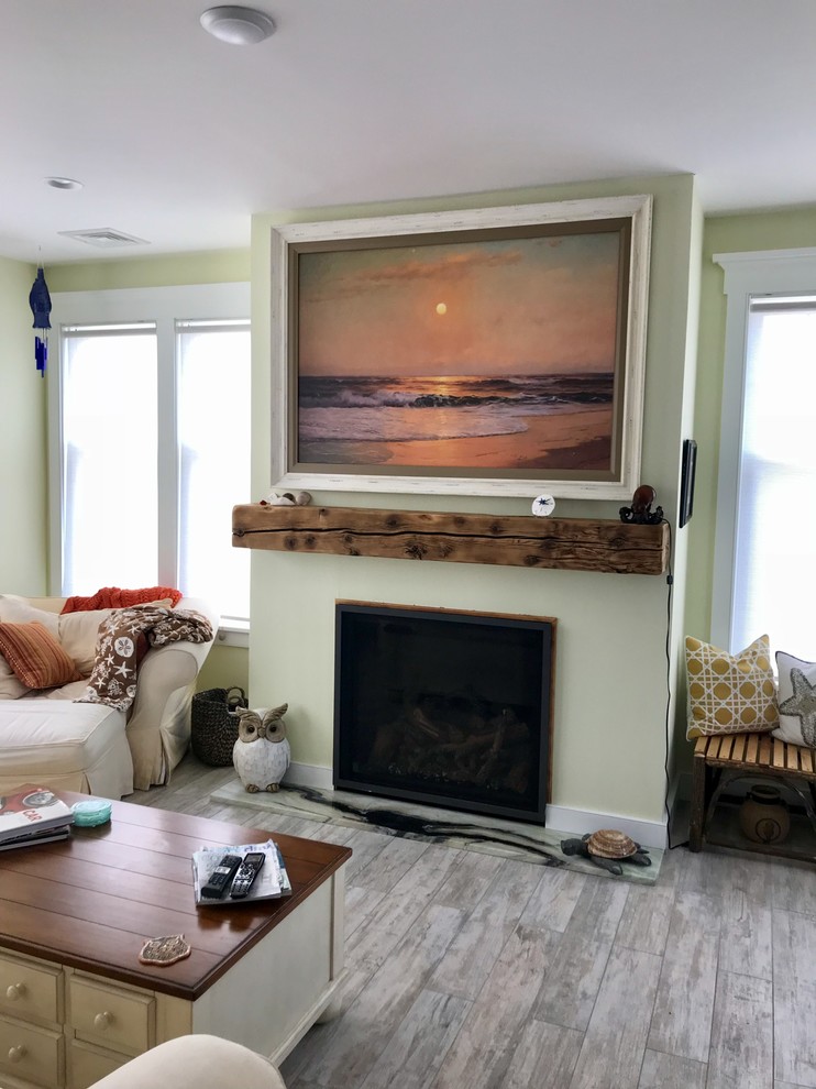 Custom Reclaimed Personalized Wood Mantels (The Cape Codder) 508-958-7373
