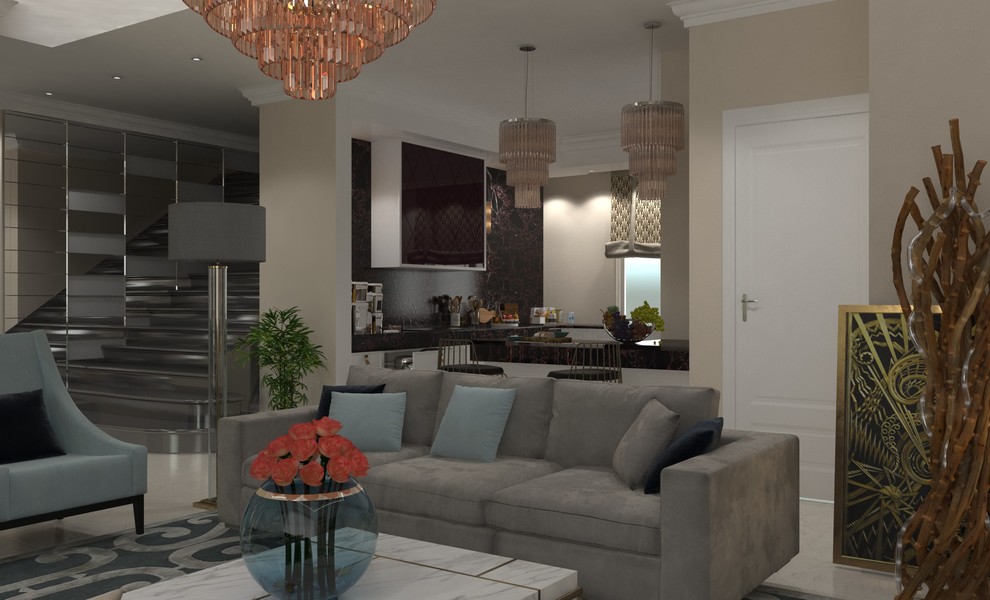 Проект 2 комнатной квартиры в г. Нижний Новгород