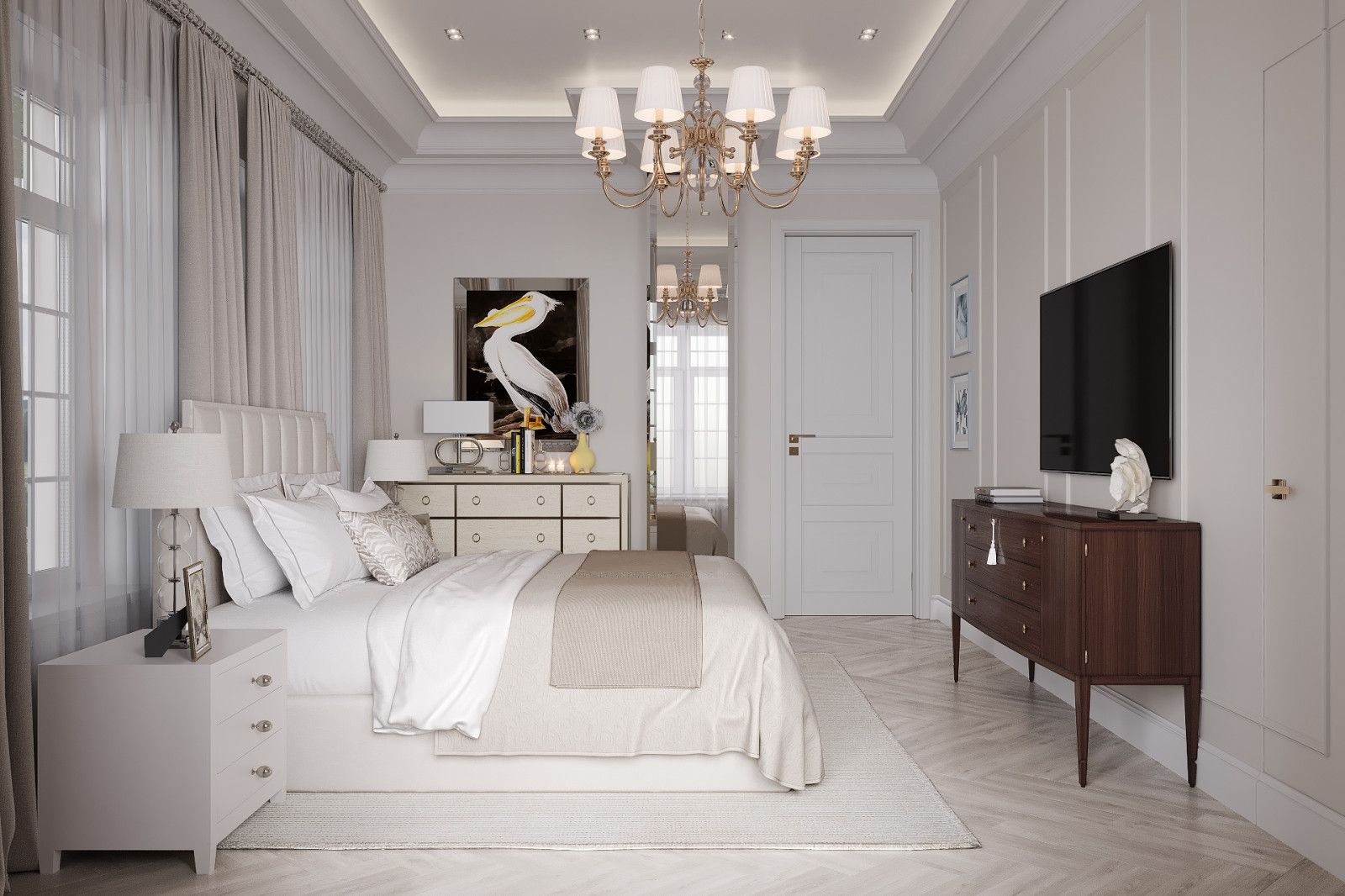 Дом в классическом стиле, 500 м2