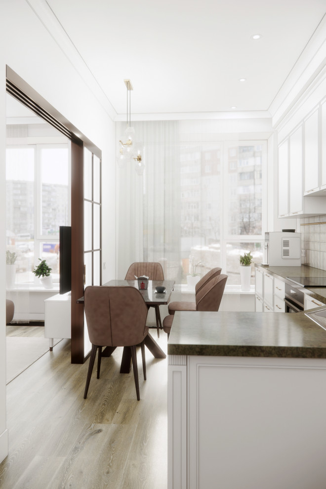 Квартира в ЖК Кристалл: новая классика