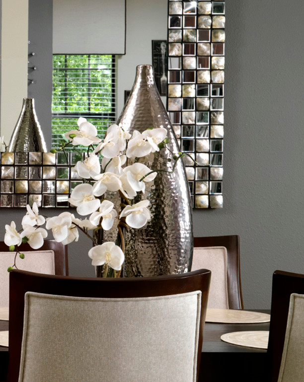 Condo Living - Contemporary - Dining Room - Tampa - by Terri White Design