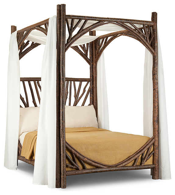 Rustic Canopy Bed #4280 by La Lune Collection