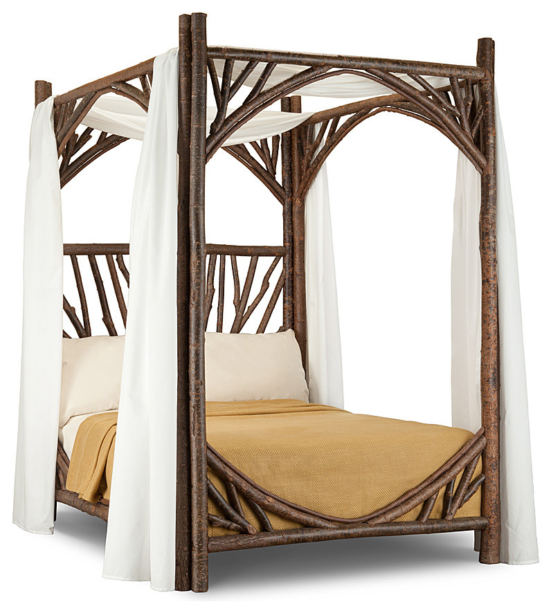 Rustic Canopy Bed #4280 by La Lune Collection