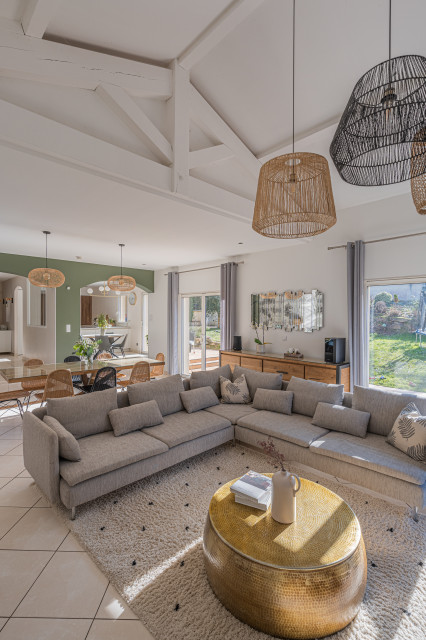 Projet Fontaines saint martin landhausstil-wohnbereich