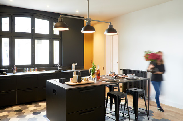 Flat in Paris 75016 skandinavisk-koekken