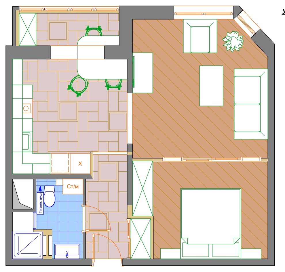 В розовом цвете