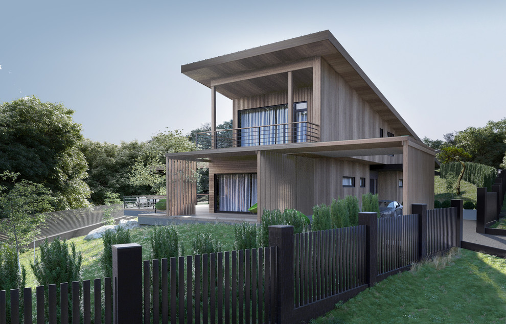 Проект загородного дома "FaHouse"