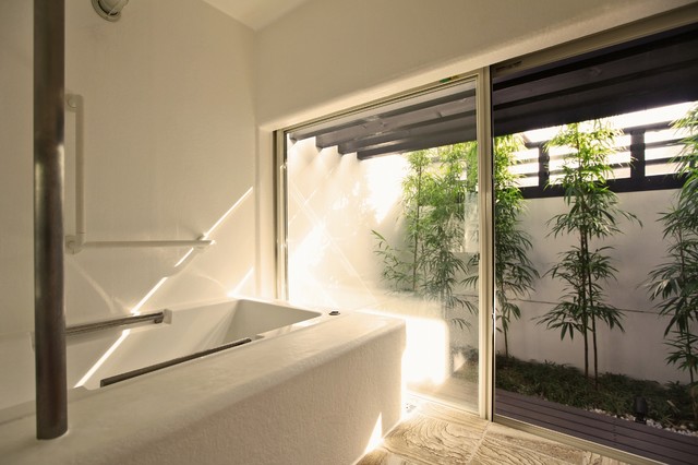 大屋根の家 salle-de-bain
