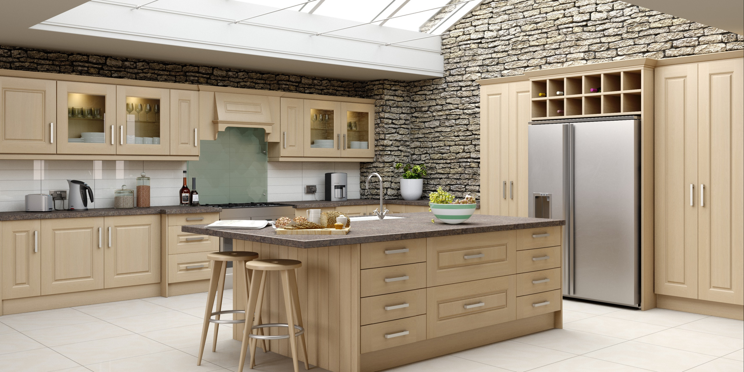 Lissa Oak Kitchen