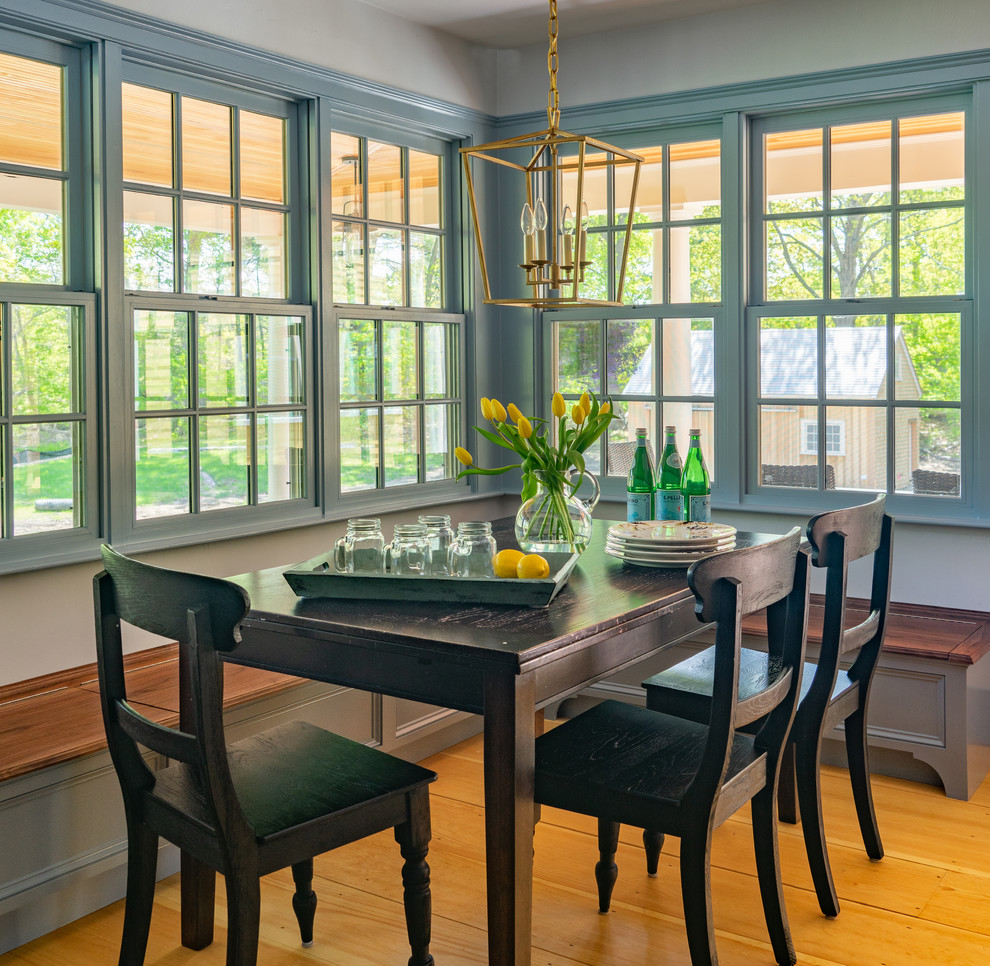 Photo of a dining room in Boston.