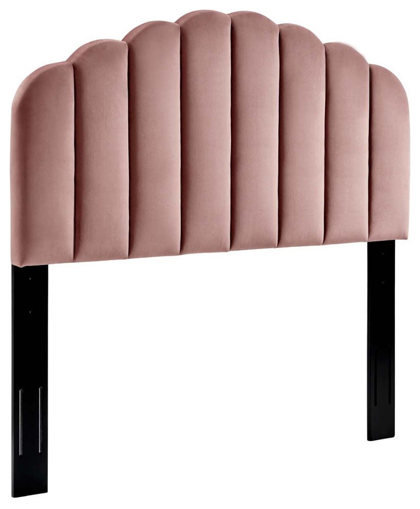 Veronique Full/Queen Performance Velvet Headboard Contemporary